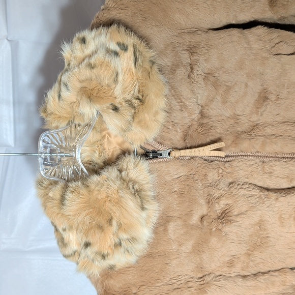 June Rabbit Fur Reverseable Jacket - Picture 2 of 7